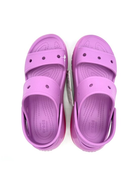 Crocs Classic Mega Crush Sandal Juice High Men\'s Size 9 Women\'s 11 Bubble Gum main image 8